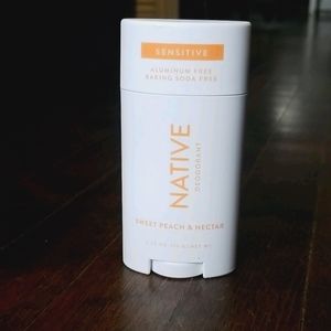 Native sensitive deodorant sweet peach & nectar
